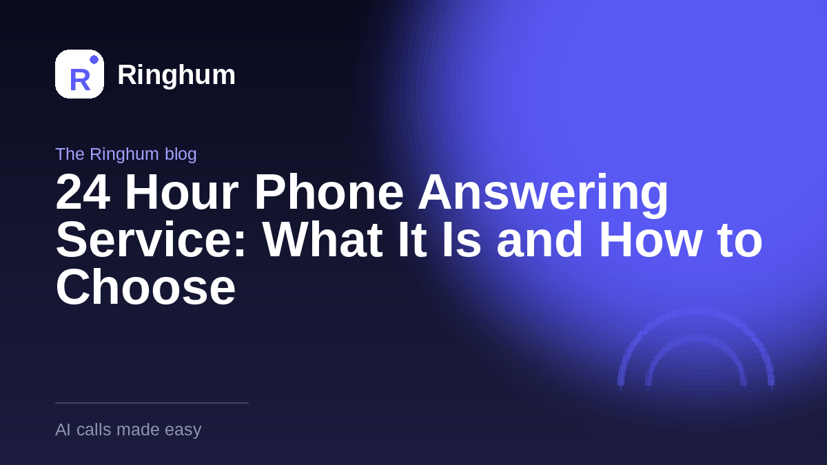 24 Hour Phone Answering Service: What It Is and How to Choose