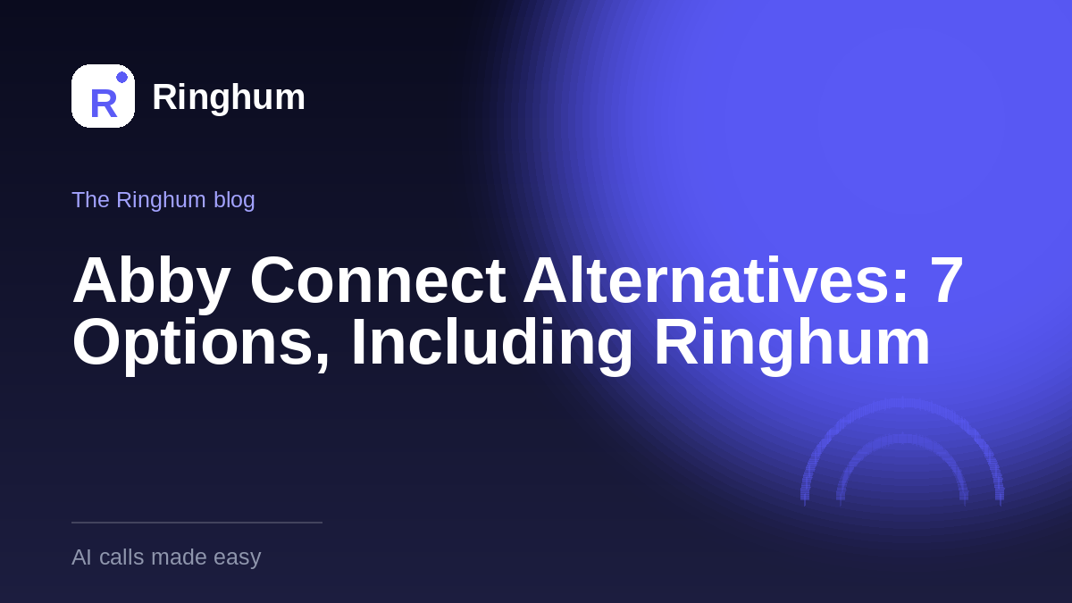 Abby Connect Alternatives: 7 Options, Including Ringhum