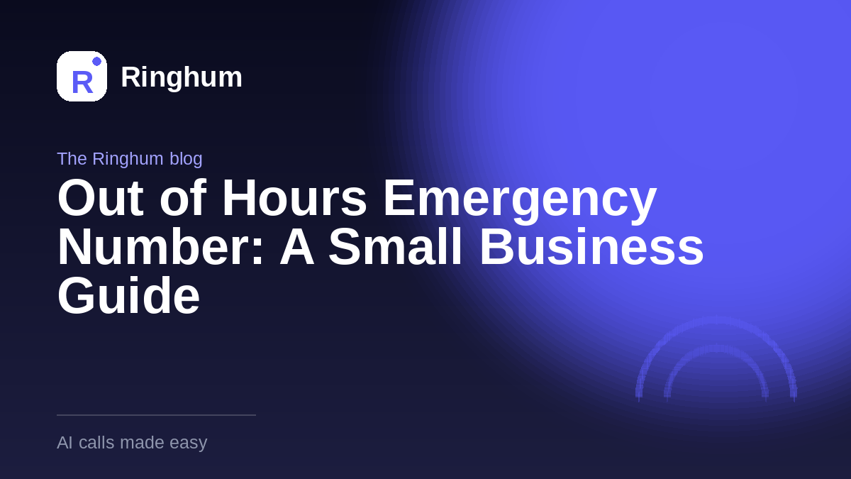 Out of Hours Emergency Number: A Small Business Guide
