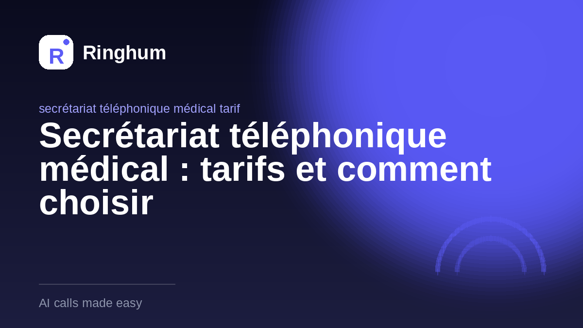 Secrétariat téléphonique médical : tarifs et comment choisir