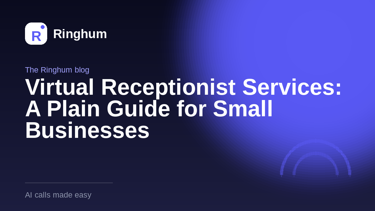 Virtual Receptionist Services: A Plain Guide for Small Businesses